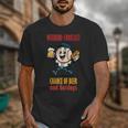 Cute Baseball Fan Weekend Forecast Change Of Beer And Hotdog Unisex T-Shirt Cute Baseball Fan Weekend Forecast Change Of Beer And Hotdog Unisex T-Shirt