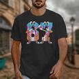 Dabbing Baseball Ice Cream Drip Number 67 Birthday Party Unisex T-Shirt Dabbing Baseball Ice Cream Drip Number 67 Birthday Party Unisex T-Shirt