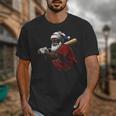 Dominican Republic Santa Christmas Baseball Beisbol Unisex T-Shirt Dominican Republic Santa Christmas Baseball Beisbol Unisex T-Shirt