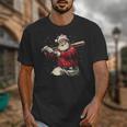 Dominican Santa Christmas Beisbol Baseball Dominicano Unisex T-Shirt