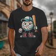 Donut Baseball Hat Ball Bat Cute Sport Toddler Boys Kids Men Unisex T-Shirt Donut Baseball Hat Ball Bat Cute Sport Toddler Boys Kids Men Unisex T-Shirt