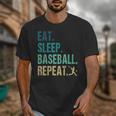 Eat Sleep Baseball Repeat Baseball Player Baseball Unisex T-Shirt Eat Sleep Baseball Repeat Baseball Player Baseball Unisex T-Shirt