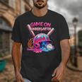 Game Kindergarten Baseball Ice Cream Drip On Back To School Unisex T-Shirt Game Kindergarten Baseball Ice Cream Drip On Back To School Unisex T-Shirt