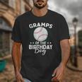 Gramps Of The Birthday Boy Baseball Player Birthday Unisex T-Shirt