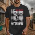 I Hit 100 Days Of School Baseball 100th Day Boys Kids Unisex T-Shirt I Hit 100 Days Of School Baseball 100th Day Boys Kids Unisex T-Shirt