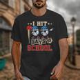 I Hit 100 Days Of School Baseball Kids Boy Teacher 100th Day Unisex T-Shirt I Hit 100 Days Of School Baseball Kids Boy Teacher 100th Day Unisex T-Shirt