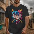 HUGvyn 7th Birthday Baseball Ice Cream Drip Number 7 Kid Boy Unisex T-Shirt HUGvyn 7th Birthday Baseball Ice Cream Drip Number 7 Kid Boy Unisex T-Shirt