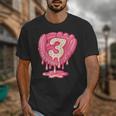 Ice Cream Baseball Glove 3rd Birthday Edition Unisex T-Shirt Ice Cream Baseball Glove 3rd Birthday Edition Unisex T-Shirt