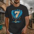 Ice Cream Baseball Glove 7th Birthday Edition Unisex T-Shirt Ice Cream Baseball Glove 7th Birthday Edition Unisex T-Shirt