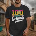 Ice Cream Drip 100 Days Of School Baseball Boys 100th Day Unisex T-Shirt