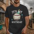 Its My Birthday Vintage Baseball Celebration For Men Kids Unisex T-Shirt