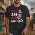 ITS In My DNA Baseball Sport Player Saying Baseball Fan Unisex T-Shirt ITS In My DNA Baseball Sport Player Saying Baseball Fan Unisex T-Shirt