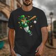 Leprechaun Play Baseball St Patrick's Day Men Kid Boys Unisex T-Shirt