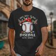 Most Likely To Play Baseball With Santa Christmas Xmas Unisex T-Shirt Most Likely To Play Baseball With Santa Christmas Xmas Unisex T-Shirt