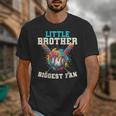 Little Brother Biggest Fan Baseball Cream Drip Crossed Bats Unisex T-Shirt Little Brother Biggest Fan Baseball Cream Drip Crossed Bats Unisex T-Shirt