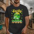 Lucky Dude Drip Baseball Shamrock St Patrick Men Boy Youth Unisex T-Shirt Lucky Dude Drip Baseball Shamrock St Patrick Men Boy Youth Unisex T-Shirt