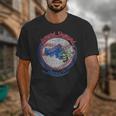 Lynyrd Skynyrd Skeleton Baseball Gun US Flag Cowboy Rock Fan Unisex T-Shirt Lynyrd Skynyrd Skeleton Baseball Gun US Flag Cowboy Rock Fan Unisex T-Shirt