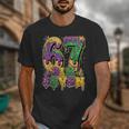 Mardi Gras Six Seven Baseball Drip Number 6 7 Meme Unisex T-Shirt Mardi Gras Six Seven Baseball Drip Number 6 7 Meme Unisex T-Shirt