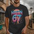 Mason 67 Meme Ice Cream Baseball Drip Unisex T-Shirt Mason 67 Meme Ice Cream Baseball Drip Unisex T-Shirt