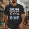 Mom Of The Birthday Boy Baseball Ice Cream Drip Matching Unisex T-Shirt Mom Of The Birthday Boy Baseball Ice Cream Drip Matching Unisex T-Shirt