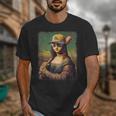 Mona Lisa Baseball Trending Aesthetic Streetwear Unisex T-Shirt