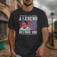 Nobody Is Born A Legend Pete Crow Armstrong Chicago Baseball Unisex T-Shirt