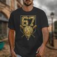 Number 67 Baseball Drip Camo Six Seven Meme Boys Kids Unisex T-Shirt Number 67 Baseball Drip Camo Six Seven Meme Boys Kids Unisex T-Shirt