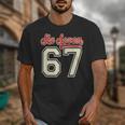 Number 67 Meme Six Seven Baseball Style Kids Boy Teen Unisex T-Shirt Number 67 Meme Six Seven Baseball Style Kids Boy Teen Unisex T-Shirt
