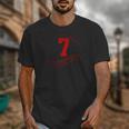 Number 7 Years Baseball 7TH Birthday Unisex T-Shirt