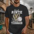 Proud Auntie Of An Official Teenager 13th Birthday Baseball Unisex T-Shirt Proud Auntie Of An Official Teenager 13th Birthday Baseball Unisex T-Shirt