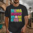 Retro Mama Mommy Mom Bruh Baseball Women Girls Unisex T-Shirt Retro Mama Mommy Mom Bruh Baseball Women Girls Unisex T-Shirt