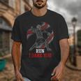 Run I Dare You Baseball Catcher Graphic Players Fans Unisex T-Shirt Run I Dare You Baseball Catcher Graphic Players Fans Unisex T-Shirt