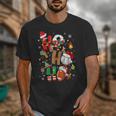 Santa Baseball Football Soccer Pajamas Ho Ho Christmas Xmas Unisex T-Shirt Santa Baseball Football Soccer Pajamas Ho Ho Christmas Xmas Unisex T-Shirt