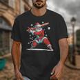 Santa Playing Baseball Christmas Candy Cane Fun Xmas Holiday Unisex T-Shirt Santa Playing Baseball Christmas Candy Cane Fun Xmas Holiday Unisex T-Shirt