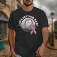 Save 2nd Base Breast Cancer Awareness Pink Ribbon Baseball Unisex T-Shirt Save 2nd Base Breast Cancer Awareness Pink Ribbon Baseball Unisex T-Shirt