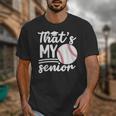 My Senior Baseball Senior Mom 2026 Baseball Senior Mama Unisex T-Shirt