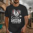 Senior Mom Class Of 2026 Baseball Graduation Heart Unisex T-Shirt Senior Mom Class Of 2026 Baseball Graduation Heart Unisex T-Shirt