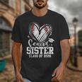 Senior Sister Class Of 2026 Baseball Graduation Heart Unisex T-Shirt Senior Sister Class Of 2026 Baseball Graduation Heart Unisex T-Shirt
