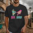 Six Seven 67 Meme Ice Cream Drip Baseball For Boy Kids Unisex T-Shirt Six Seven 67 Meme Ice Cream Drip Baseball For Boy Kids Unisex T-Shirt
