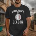 Sorry I Can't It's Volleyball Baseball Season Mom Of Both Unisex T-Shirt Sorry I Can't It's Volleyball Baseball Season Mom Of Both Unisex T-Shirt