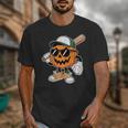 Spooky Jack O Lantern Baseball Halloween Costumes Boys Unisex T-Shirt Spooky Jack O Lantern Baseball Halloween Costumes Boys Unisex T-Shirt