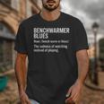 Sport Definition Baseball Soccer Benchwarmer Blues Unisex T-Shirt Sport Definition Baseball Soccer Benchwarmer Blues Unisex T-Shirt