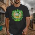 St Patrick Day Baseball Drip Ice Cream Baseball Home Plate Unisex T-Shirt St Patrick Day Baseball Drip Ice Cream Baseball Home Plate Unisex T-Shirt