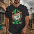 St Patrick Day Baseball Drip Ice Cream Kids Boys Men Unisex T-Shirt St Patrick Day Baseball Drip Ice Cream Kids Boys Men Unisex T-Shirt