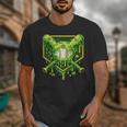 St Patrick's Day Baseball Boys Ice Cream Drip Youth Kids Unisex T-Shirt