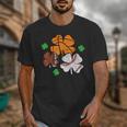 St Patricks Day Shamrock Basketball Baseball Men Boys Kids Unisex T-Shirt St Patricks Day Shamrock Basketball Baseball Men Boys Kids Unisex T-Shirt
