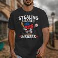 Stealing Hearts & Bases Valentine’s Day Baseball Love Unisex T-Shirt Stealing Hearts & Bases Valentine’s Day Baseball Love Unisex T-Shirt