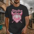 Strike Out Breast Cancer Baseball Drip For Boys Youth Unisex T-Shirt Strike Out Breast Cancer Baseball Drip For Boys Youth Unisex T-Shirt