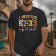 I Survived 6733 Days Baseball Football Basketball 100 Days Unisex T-Shirt I Survived 6733 Days Baseball Football Basketball 100 Days Unisex T-Shirt
