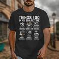 Things I Do In My Spare Time Baseball Lover Unisex T-Shirt Things I Do In My Spare Time Baseball Lover Unisex T-Shirt